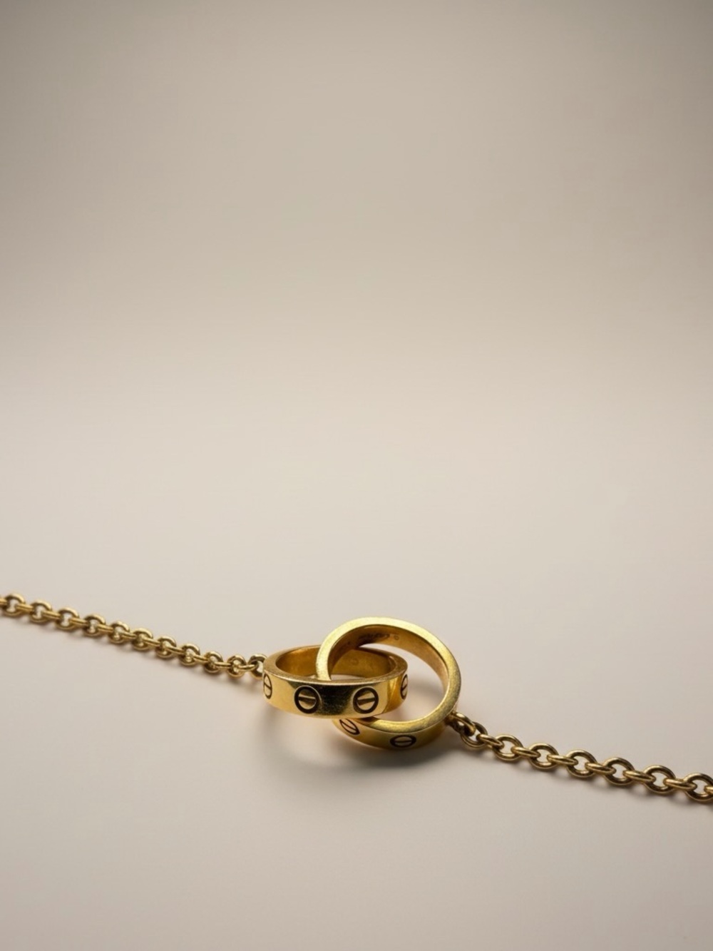 Cartier LOVE Pendant Necklace 18K Yellow Gold Authentic Cartier Love Necklace - Picture 5 of 5